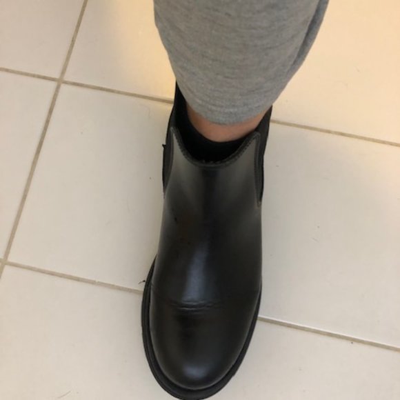 & Other Stories Leather Chunky Boot - W 9.5 - Picture 6 of 10